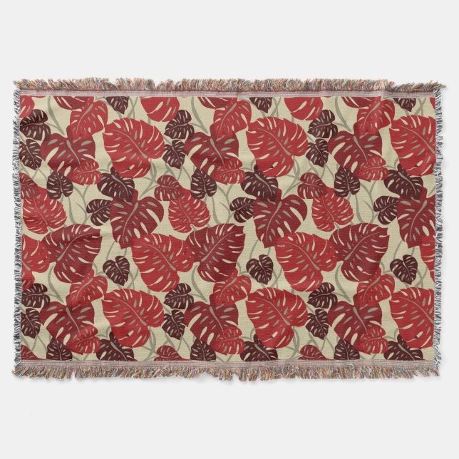 Couverture Hanger de Cliff Hanger Hawaiian Monstera Leaf Jete (Devant)