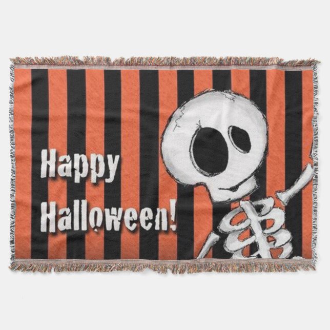 Couverture Happy Halloween Silly Skeleton (Devant)