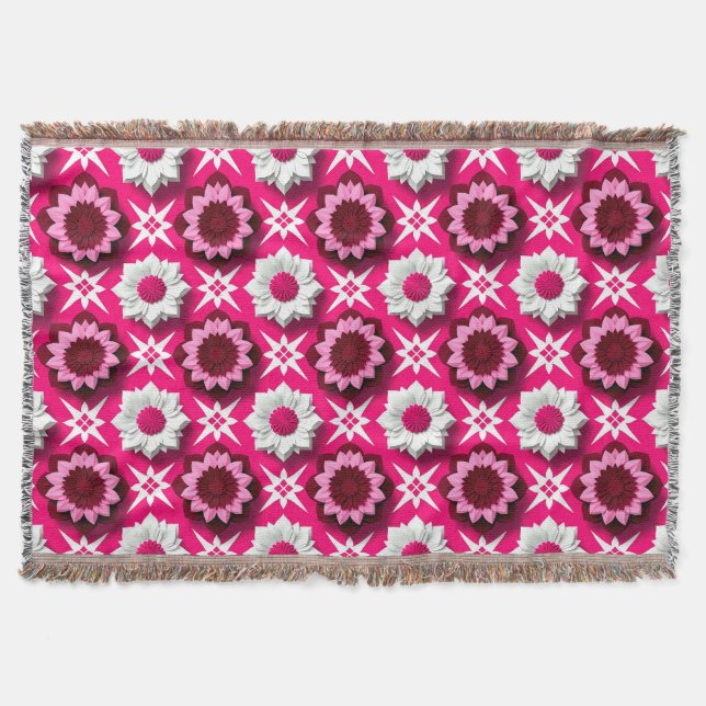 Couverture 🌸Harmonie Florale Rose Vibrante Lotus✨ (Devant)
