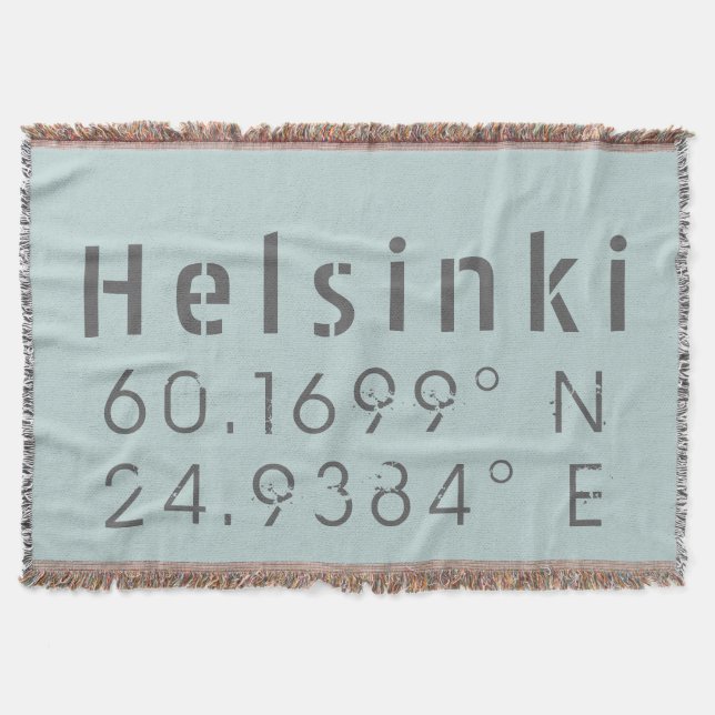 Couverture Helsinki Latitude Longitude (Devant)
