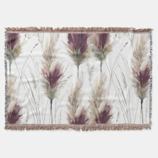 Couverture Herbes Floues Aquarelle Bourgogne