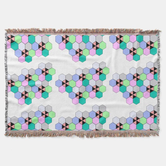 COUVERTURE HEXAGON COLORÉ (Devant)
