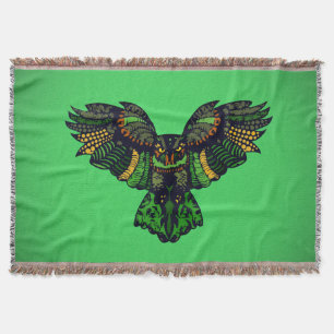 Couverture Hibou émeraude majestueux
