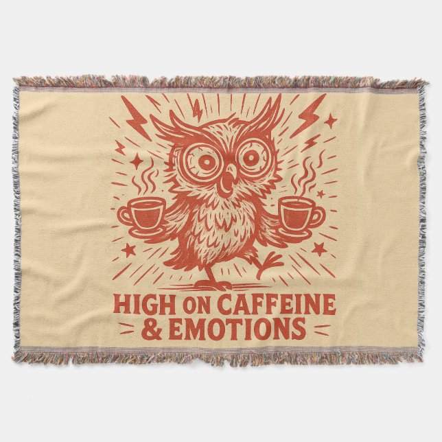 Couverture High on Caffeine & Emotions (Devant)