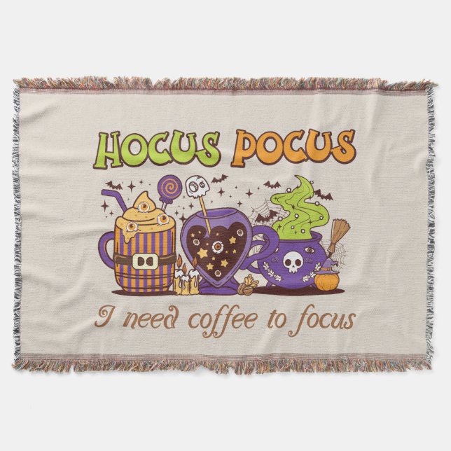Couverture Hocus Pocus - J'Ai Besoin De Café Pour Me Concentr (Devant)