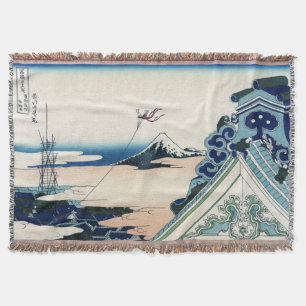 Couverture Honganji Temple Vista du Mont Fuji Bois japonais