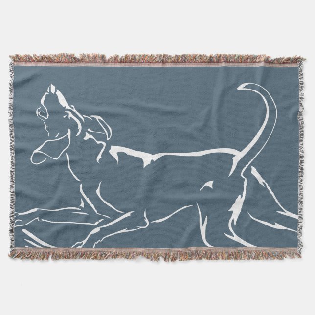 Couverture Hound Dog Blanket Chasse Chien Art Jeter Blanket (Devant)