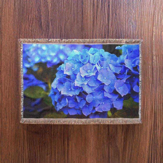Couverture Hydrangea Blues (Créateur téléchargé)