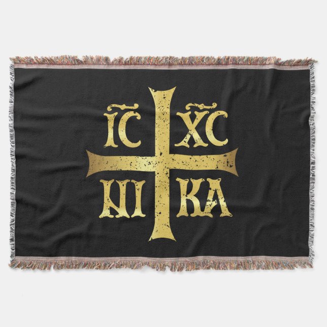 COUVERTURE IC XC NIKA JESUS CHRIST CONQUÊTES (Devant)