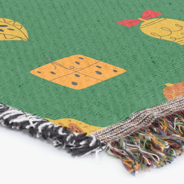 Couverture Icônes de Noël modernes du milieu du siècle rétro (Coin)