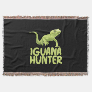 Couverture Iguana Hunter - Amusant Iguana Reptile animal