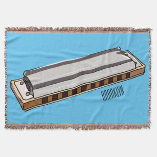 Couverture Illustration de dessin d'Harmonica