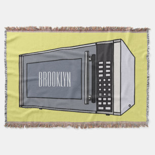 Couverture Illustration de dessin sur micro-ondes
