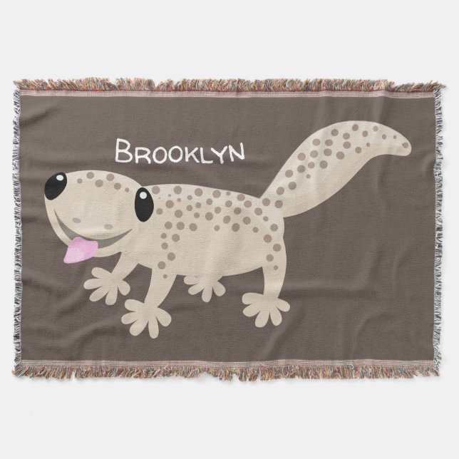 Couverture Illustration de gecko tan tan mignon (Devant)