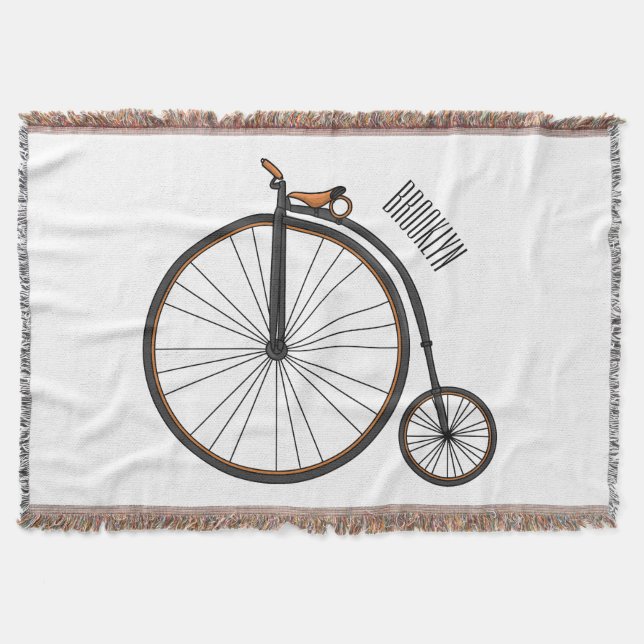 Couverture Illustration de la bande dessinée de vélo à grande (Devant)