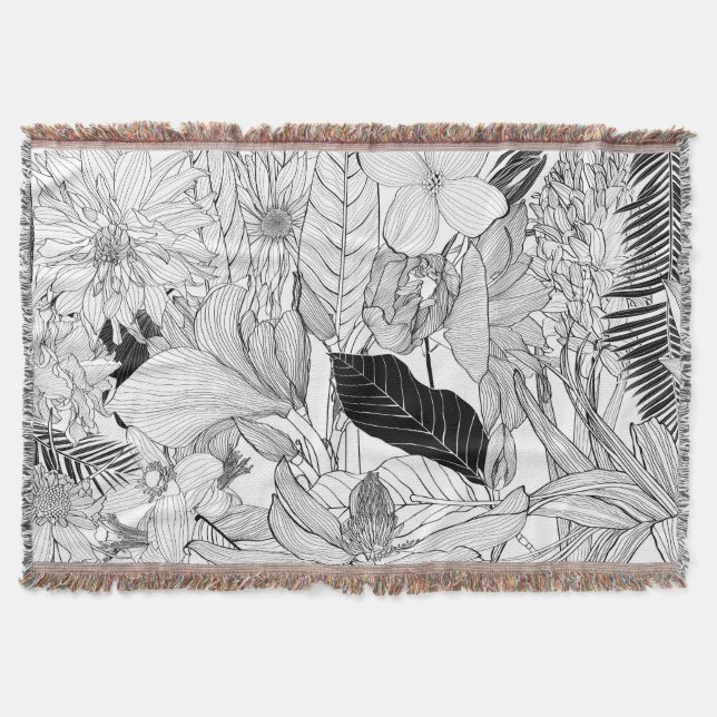 Couverture Illustration de la ligne tropicale exotique. (Devant)