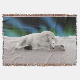 Couverture Illustration de la nature arctique de l'ours polai