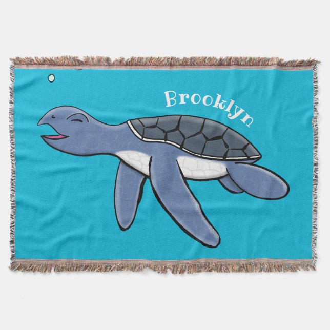 Couverture Illustration de la petite tortue de mer (Devant)