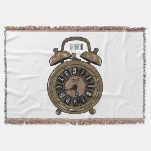 Couverture Illustration de l'horloge d'alarme