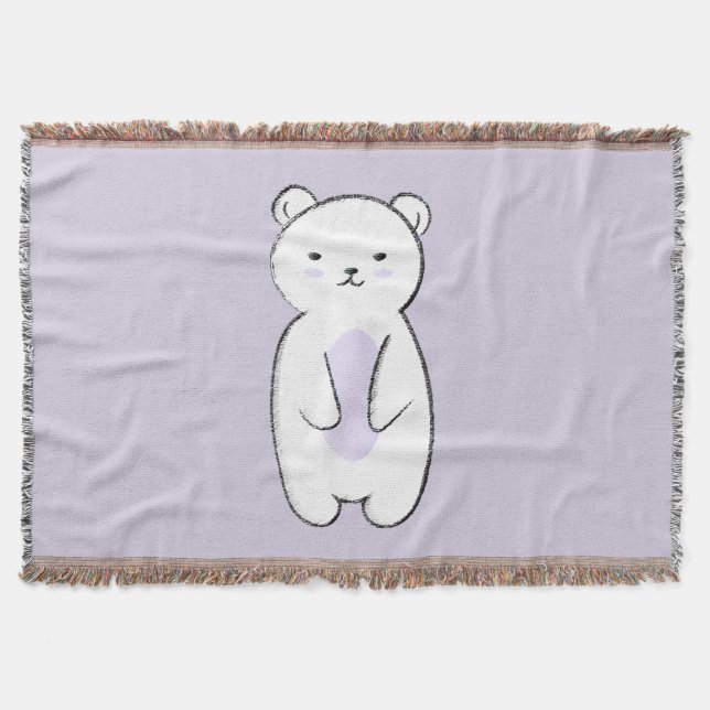 Couverture Illustration de l'ours polaire mou (Devant)