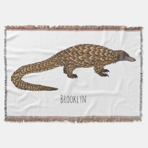 Couverture Illustration de pangolin à queue longue