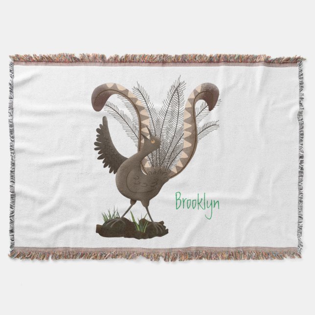 Couverture Illustration de superbe et superbe lyrebird (Devant)