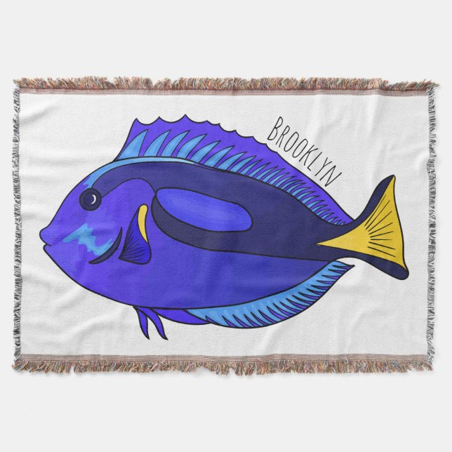 Couverture Illustration du poisson de la cuve bleue (Devant)