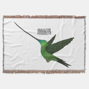 Couverture Illustration d'un colibri à bec épée