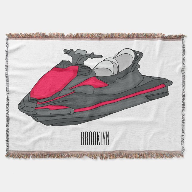 Couverture Illustration Jet ski (Devant)