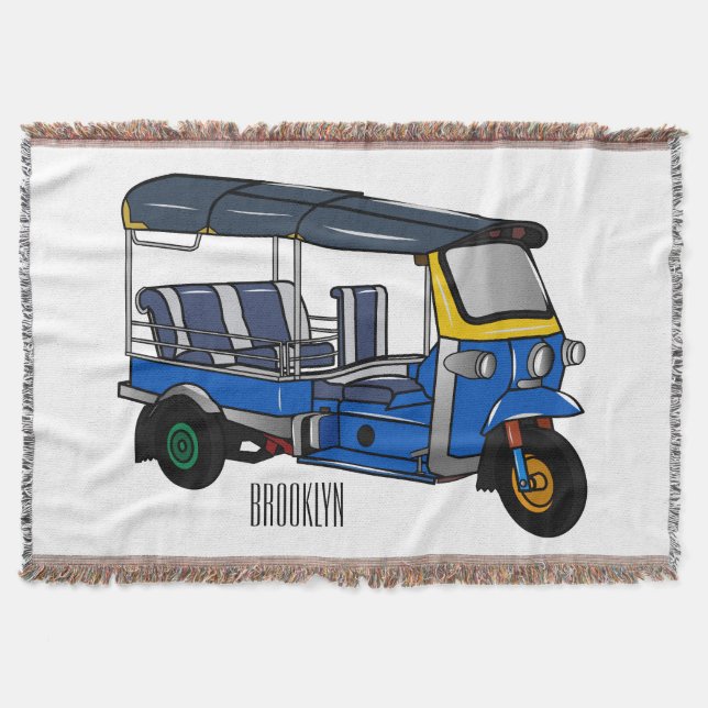 Couverture Illustration Tuk tuk (Devant)