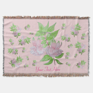 Couverture image florale des groupes de fleurs assez roses