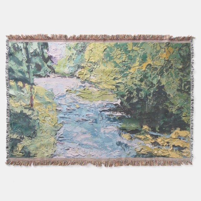 Couverture Imagen de mi obra Viendo a travéz del bosque (Devant)