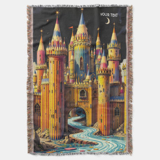 Couverture Imaginaire Château Cute De Crayons
