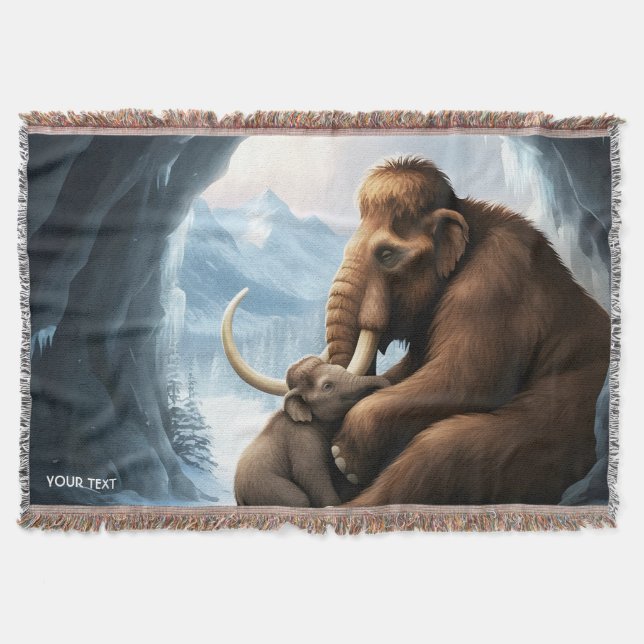 Couverture Imaginaire Cute Cave Baby Mammoth (Devant)