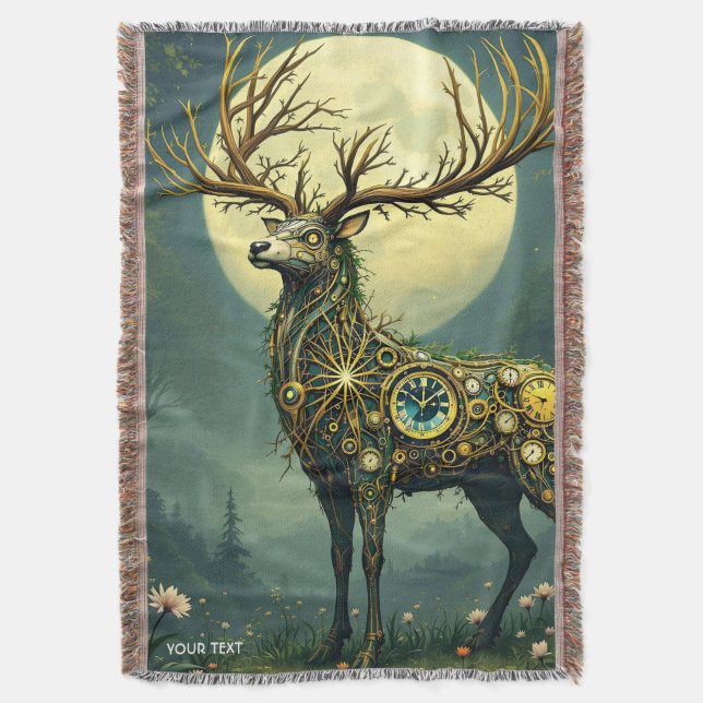 Couverture Imaginaire Cute Steampunk Deer Forest (devant Vertical)