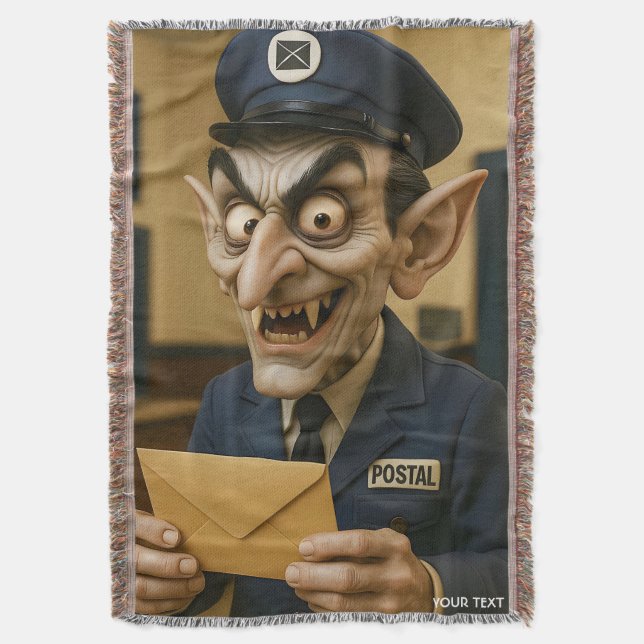 Couverture Imaginaire Cute Strange Postal Worker (devant Vertical)