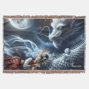 Couverture Imaginaire mignonne fille dragon lune