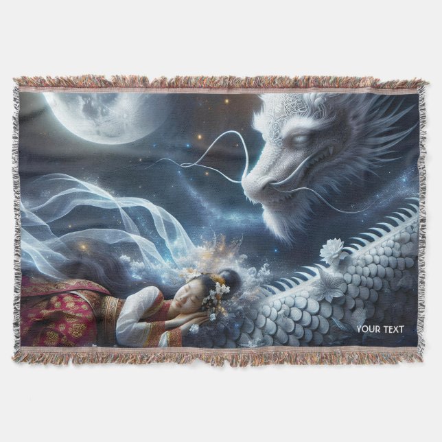 Couverture Imaginaire mignonne fille dragon lune (Devant)
