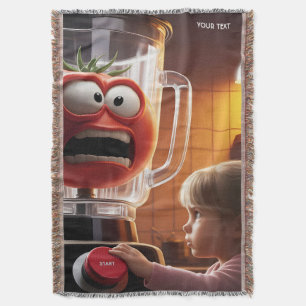 Couverture Imaginaire mignonne fille mélangeur tomate