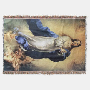 Couverture Immaculée Conception Vierge Marie 01 Jetez la cou