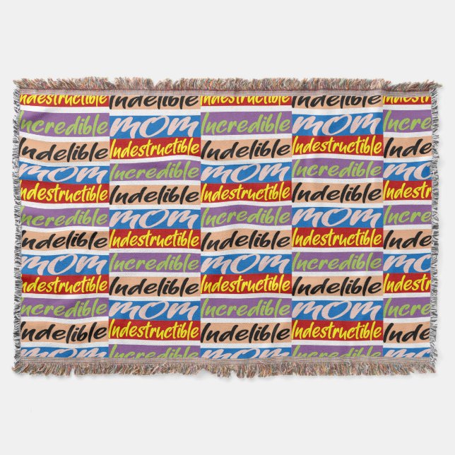 Couverture Indestructible, Incroyable, Indébile Maman (Devant)