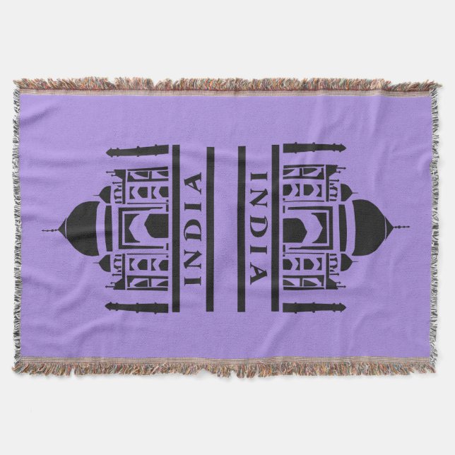 Couverture INDIA recouvert de jeton couleur personnalisée (Devant)
