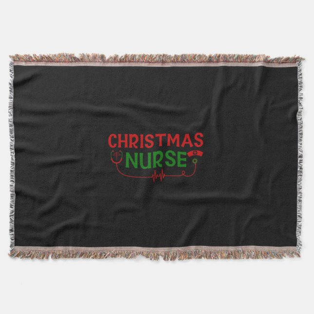 Couverture Infirmière Cadeau de Noël (Devant)