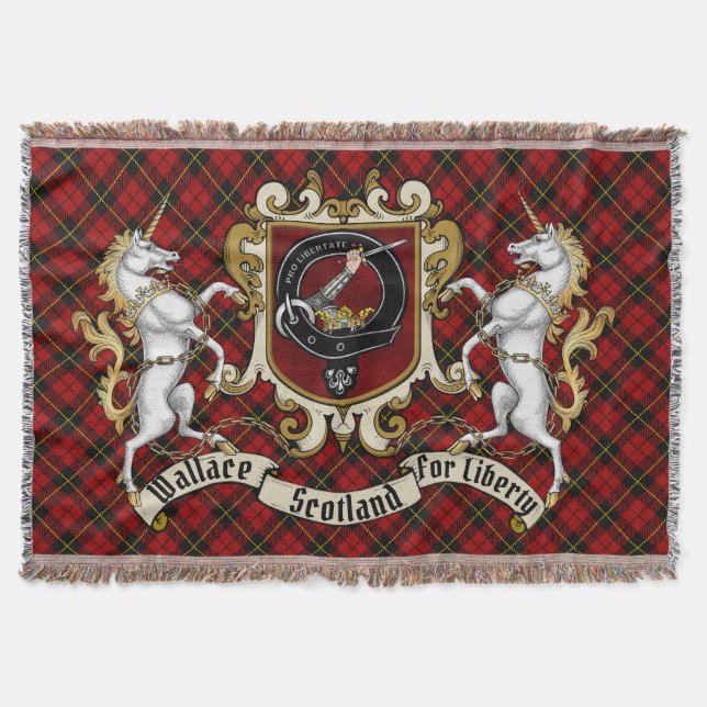 Couverture Insigne et tartan du clan Wallace (Devant)