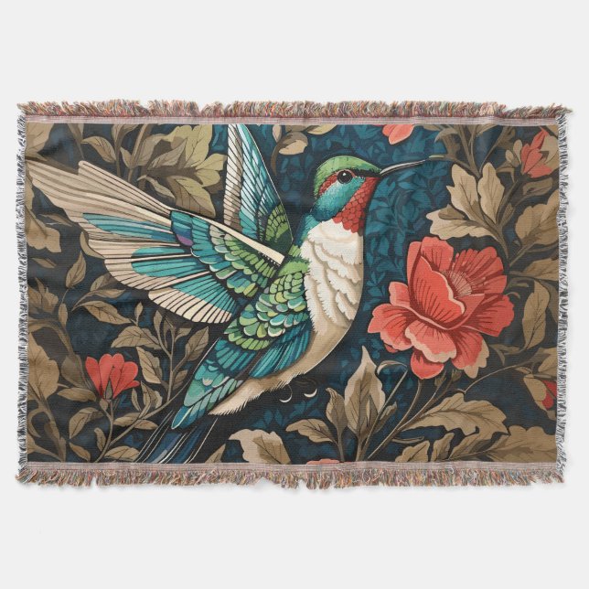 Couverture Inspiré par l'élégant colibri William Morris volan (Devant)