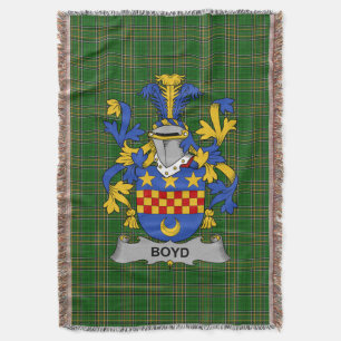 Couverture Irish Boyd (de Danson) Armoiries de la famille Cre