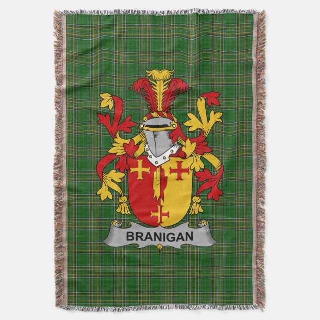 Couverture Irish Branigan ou O_Branagan Armoiries famille (devant Vertical)
