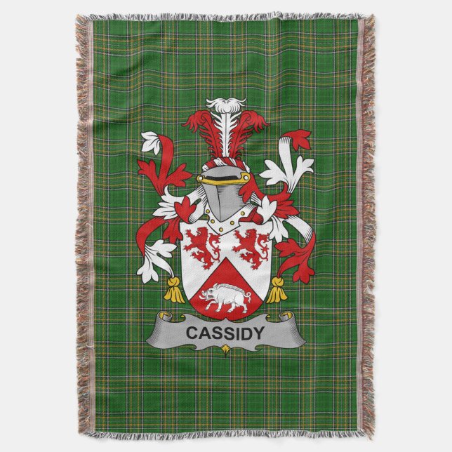 Couverture Irish Cassidy ou O_Cassidy Armoiries Famille Cr (devant Vertical)