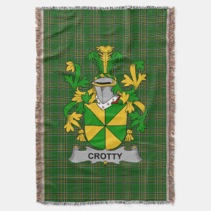 Couverture Irish Crotty ou O_Crotty Coat d'armoiries Family C