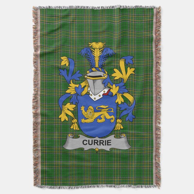 Couverture Irish Currie ou O_Currie Armoiries de la famille C (devant Vertical)